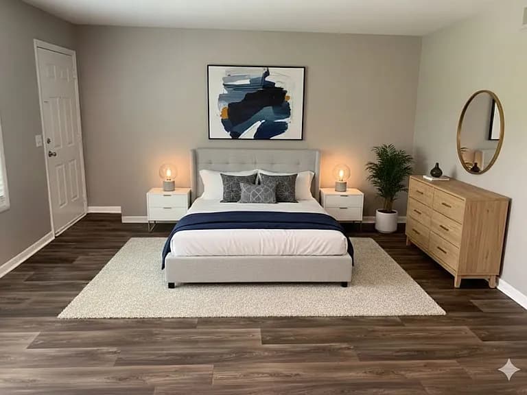 Modern bedroom